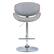 Left. Simpli Home - Marana Bentwood Adjustable Height Gas Lift Bar Stool - Stone Grey.