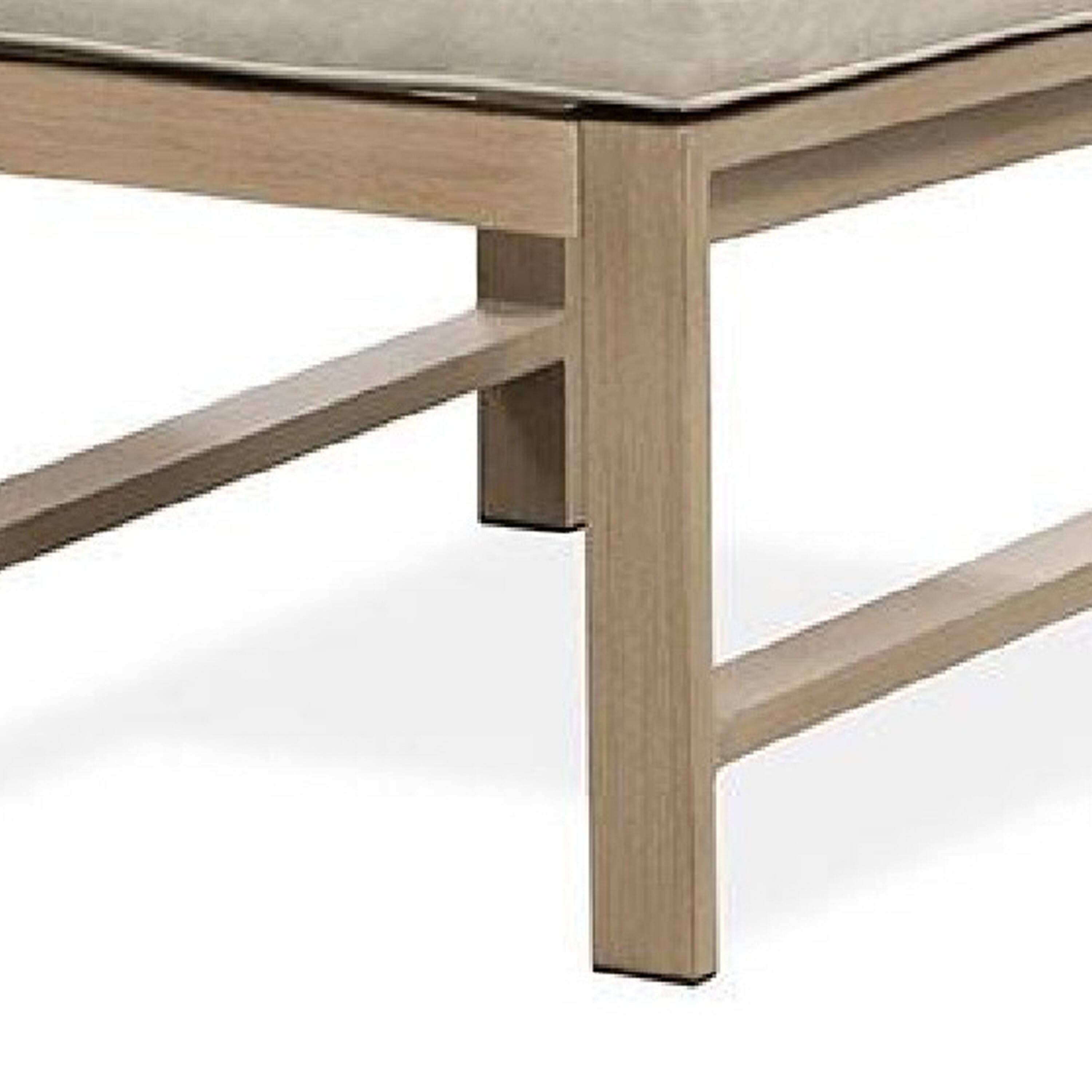 Alt View 3. Manhattan Lane - Beli Outdoor Side Chair Set of 2, Washable Beige Covers - Natural Brown, Beige.