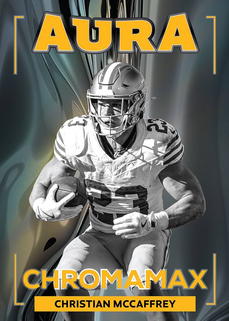 AURA  
CHROMAMAX  
CHRISTIAN MCCAFFREY