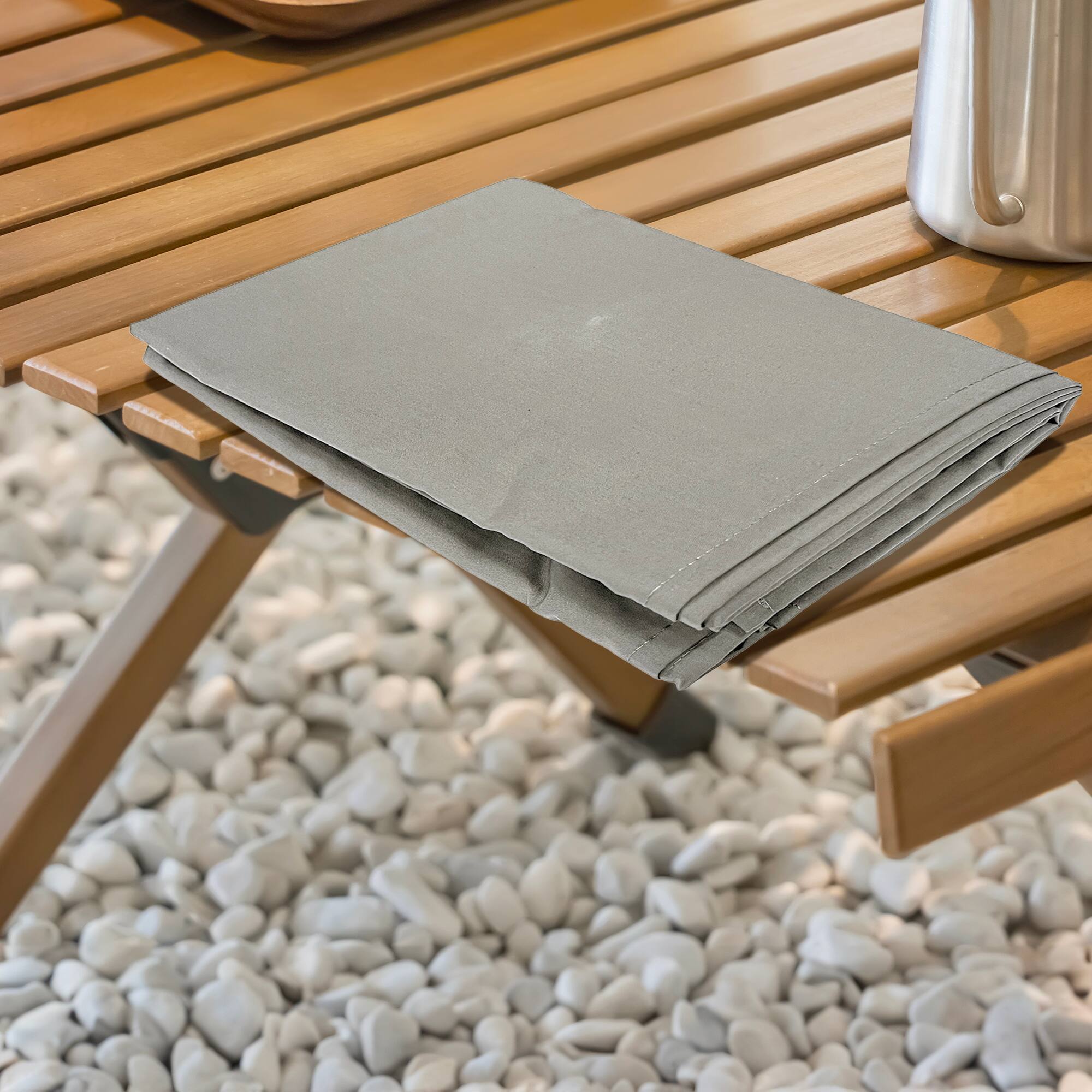 Alt View 7. Disc-O-Bed - Disc-O-Bed Kids Cot Sheet for Portable Folding Bed Systems and Camping, Grey - Grey.