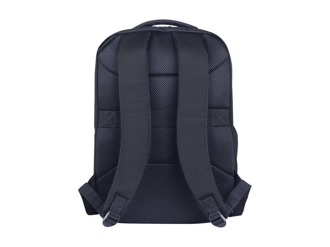 Alt View 9. HP - HP Everyday Carrying Case (Backpack) for 16"-16.1" Notebook - Odyssey Gray - Water & Bump Resistant - 600D Polyester - Odyssey Gray.