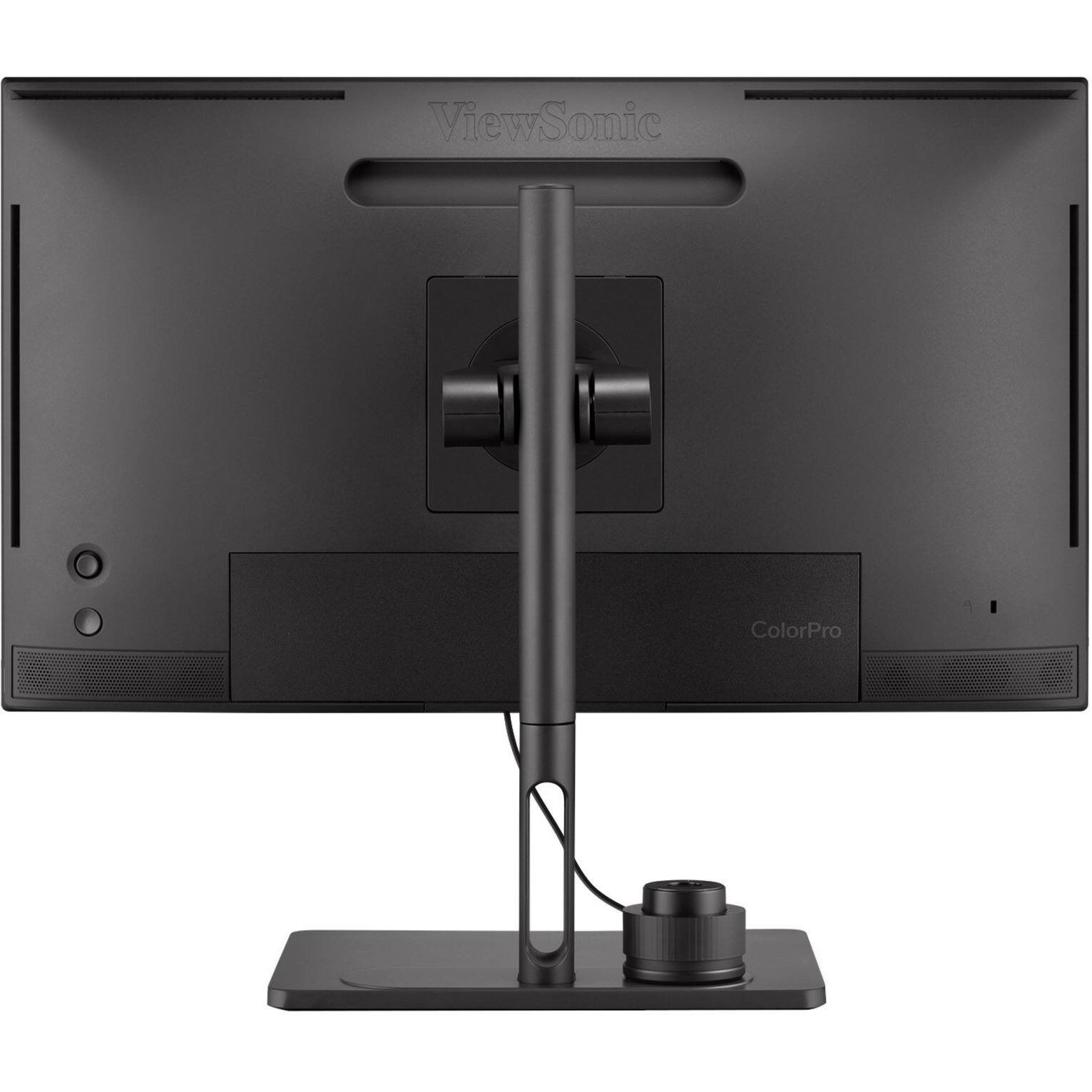 Alt View 11. ViewSonic - ColorPro 27&amp;quot; ColorPro 4K UHD IPS Monitor with ColorPro Wheel True 10-Bit Color, 90W USB C 27 LCD 4K UHD - Black.
