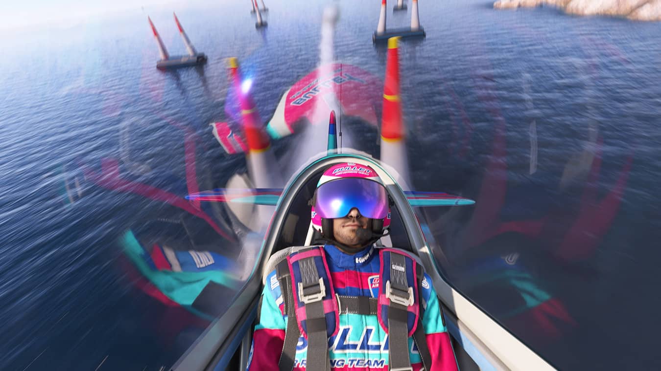 The text on the image reads "enred r L MLLOY MO E DN WM Hirn B AIR St W U R LL VG TEAM L". This text is likely a combination of various elements, such as names, team affiliations, or sponsors. However, without more context, it is difficult to group and correct the text accurately.