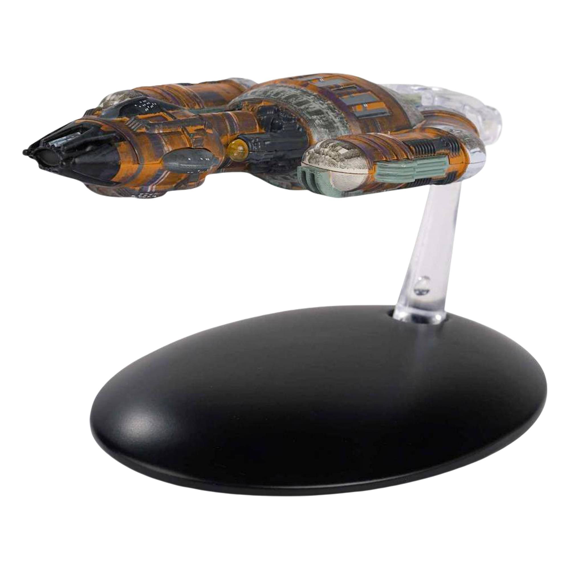 Alt View 10. Eaglemoss - Eaglemoss Star Trek Starship Replica | Krenim Warship - Brown.