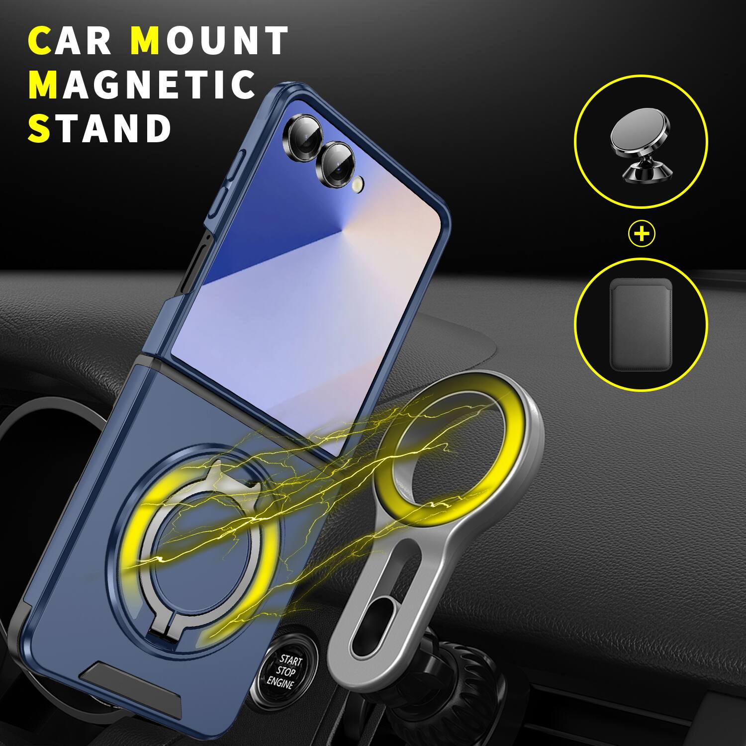 CAR MOUNT MAGNETIC STAND

START STOP ENGINE