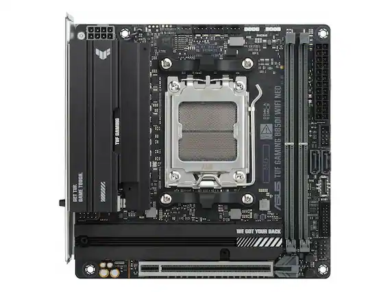 seaet MAN
230435
-
2
4
0g
TOUGH. TUF. GET GAME
GAMING TUF
RYZEN AM5
NEO DIMM_A DIMM_B WIFI B8501 GAMING TUF ..... ASUS
MOXO
WE GOT YOUR BACK
DE