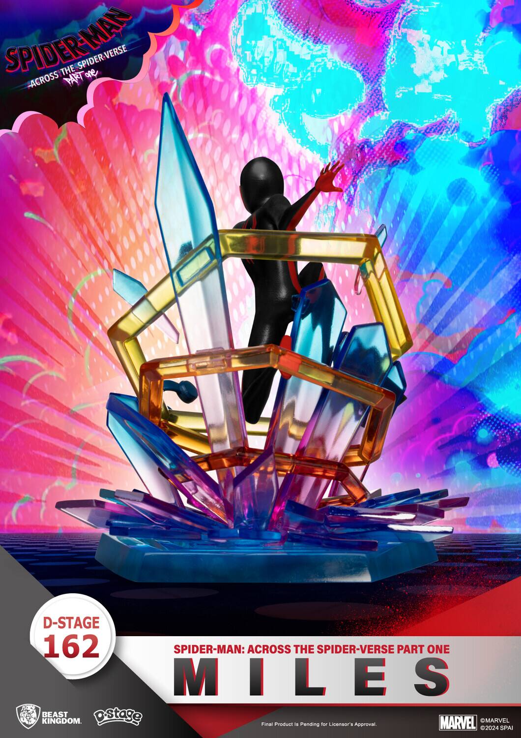 SPIDER-MAN: ACROSS THE SPIDER-VERSE PART ONE - MILES BEAST KINGDOM. MARVEL MARVEL Final Product Pending for Licensor Approval 02024 SPIDER-MAN: ACROSS THE SPIDER-VERSE PART ONE MILES BEAST KINGDOM. MARVEL MARVEL Final Product Pending for Licensor Approval 02024