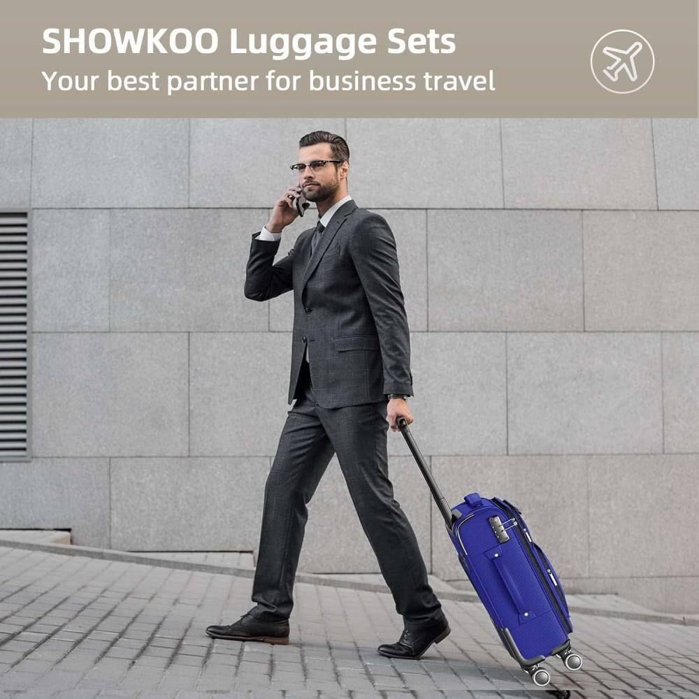 SHOWKOO Luggage Sets  
Your best partner for business travel