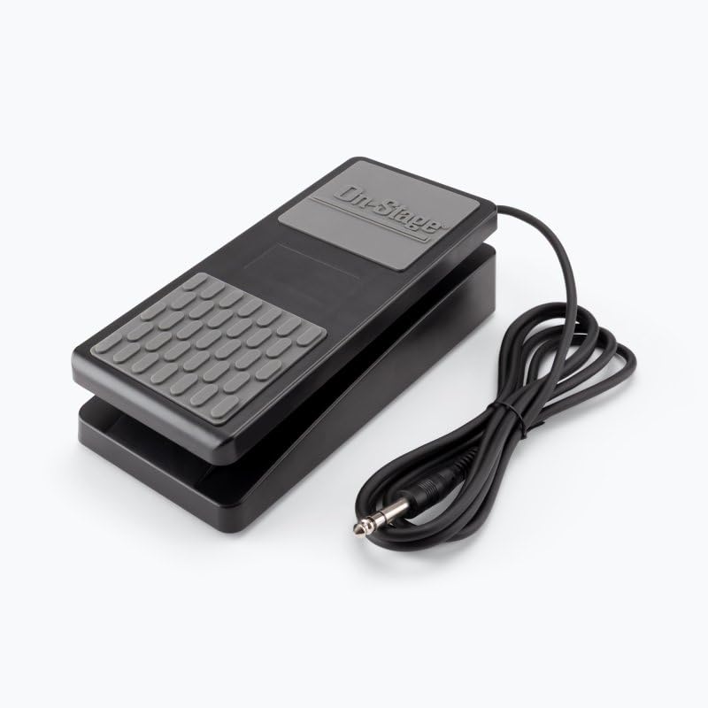 Alt View 6. On Stage Stands - On-Stage KEP100 Keyboard Expression Pedal - Black.