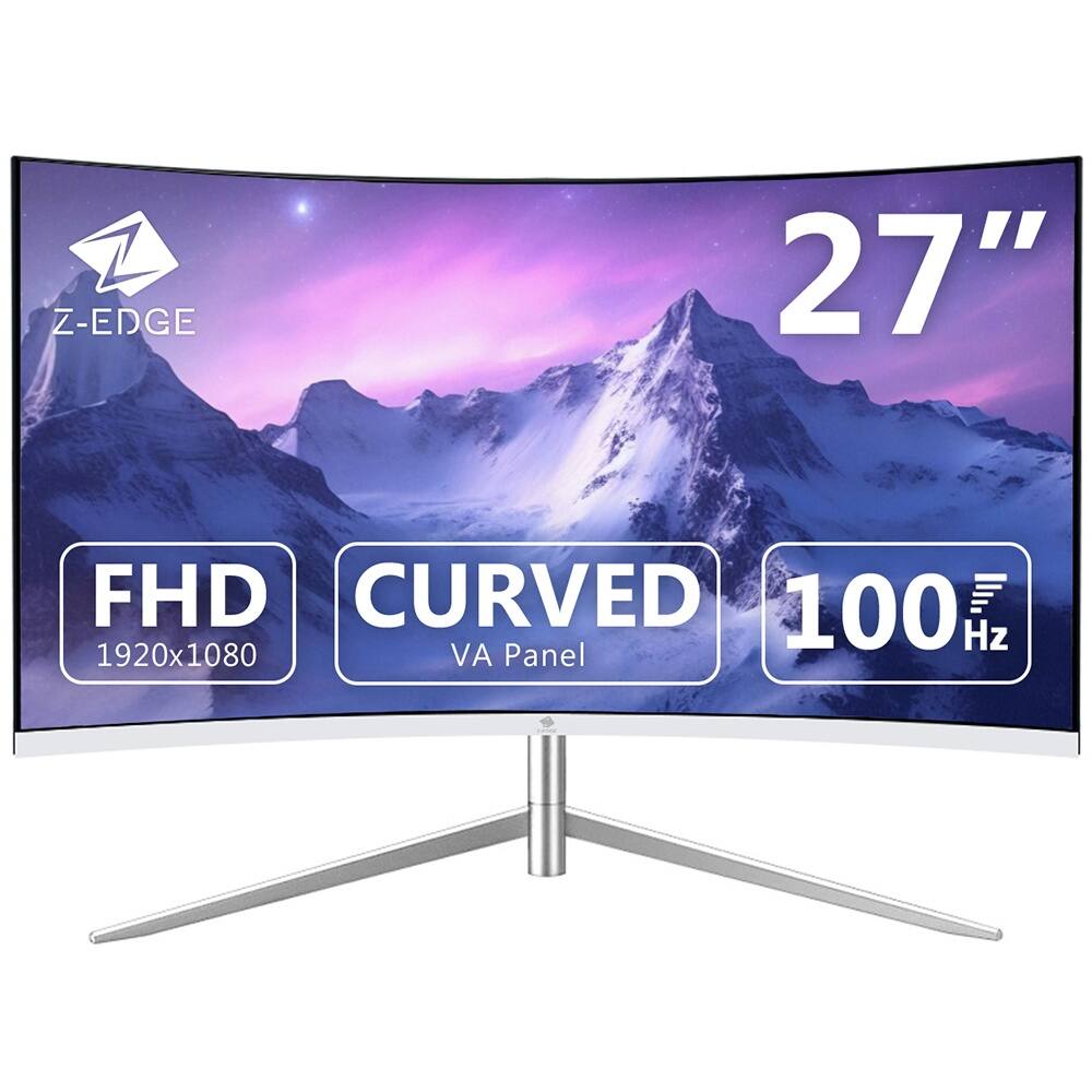 Z-EDGE 27" FHD CURVED 100 Hz 1920x1080 VA Panel