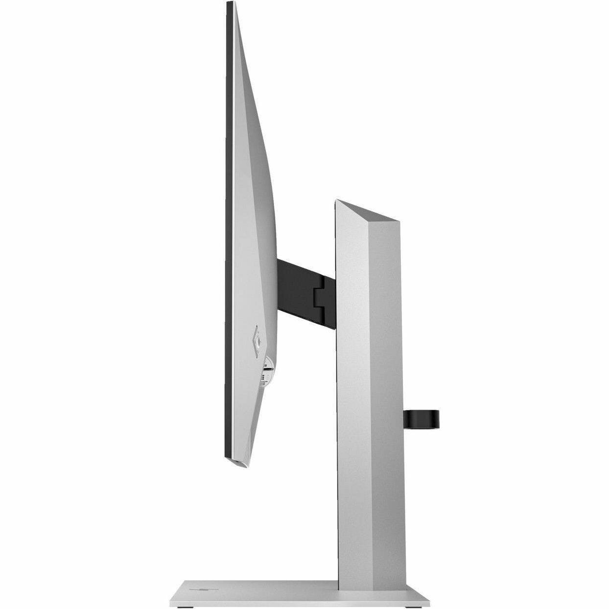 Alt View 5. HP - HP 724pf 24" Class Full HD LCD Monitor - 16:9 - 23.8" Viewable - In-plane Switching (IPS) Technology - 1920 x 1080 - White.