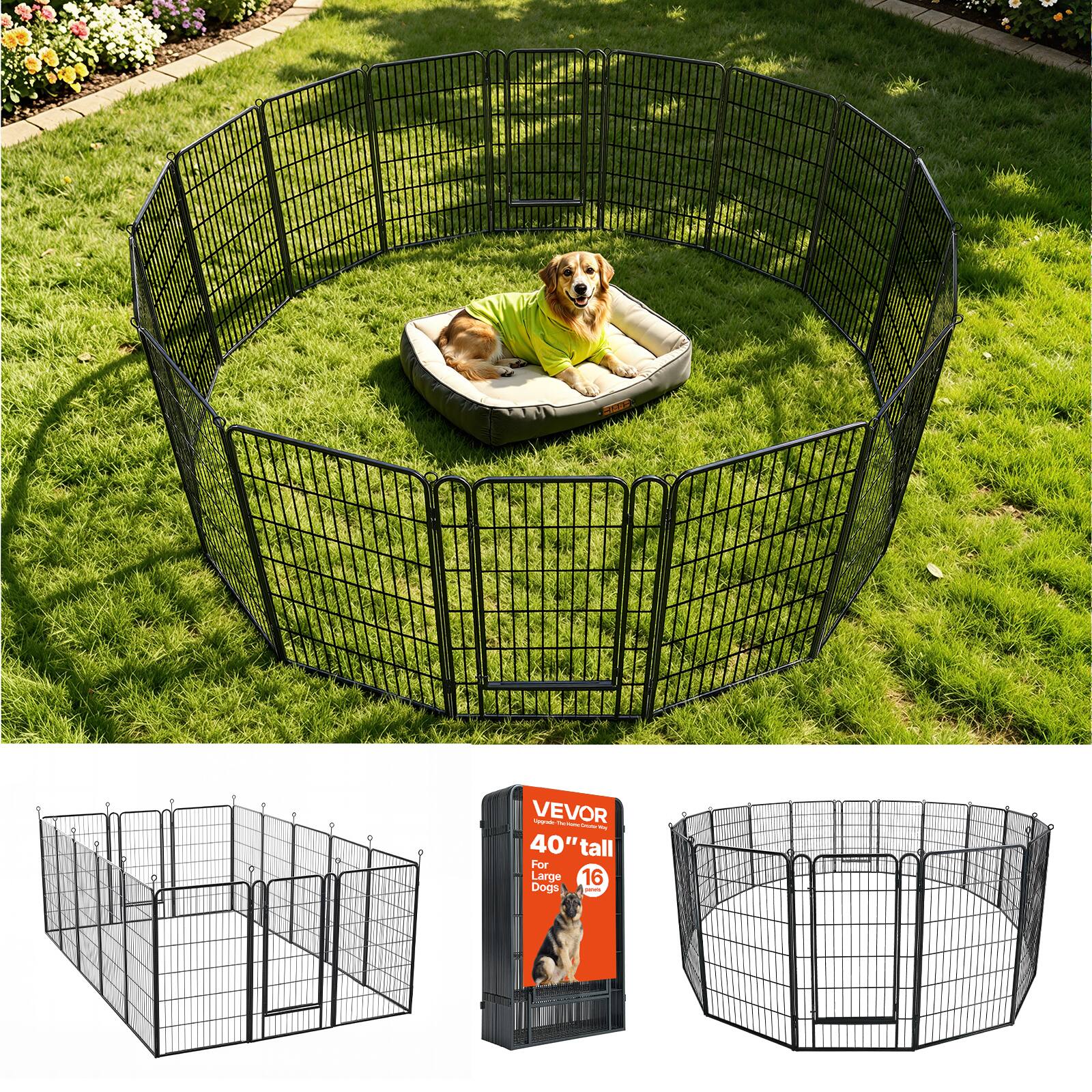 VEVOR 40" tall For Large Dogs