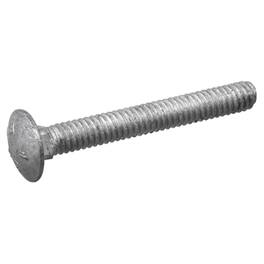 Hillman - Galvanized 1/4 x 4 Inch Carriage Bolts for Wood/Metal Frame, (100 Pack)