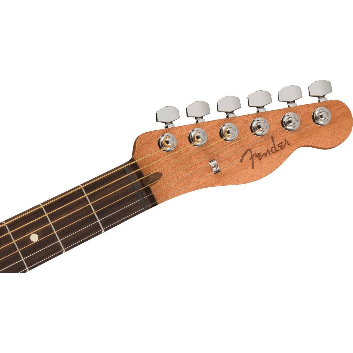 Alt View 3. Fender - Fender Acoustasonic Player Telecaster Acoustic Electric Guitar, Brushed Black.