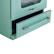Alt View 2. Unique Appliances - 30 in. Wide 5 Elements Classic Retro 3.9 Cu. Ft. Freestanding Induction Range with Air Fry - Ocean Mist Turquoise.