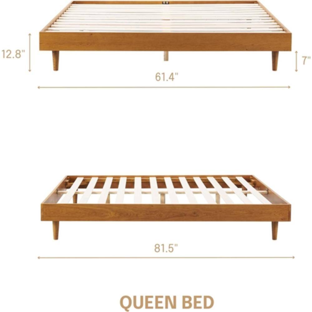 12.8"  
61.4"  
7"  
81.5"  
QUEEN BED