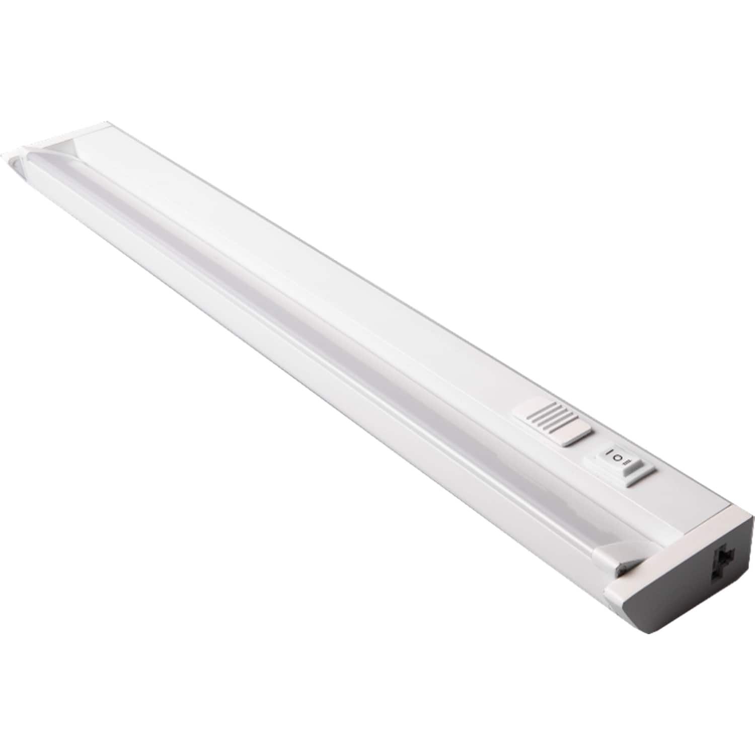 Westek - 12 in. L White Plug-In LED Undercabinet Light 375 lm