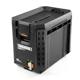 ToughBuilt - StackTech Compact Tool Box Lockable Organizer with Removable Tray - Black