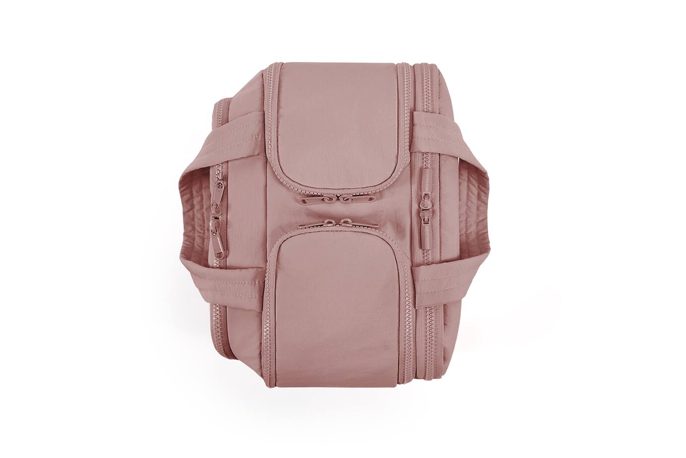 Alt View 1. Bagsmart - Large Capacity Toiletry Bag, Multi-Compartment Cosmetic Organizer with Wet Pocket for Travel & Daily Use - Dusty Pink.
