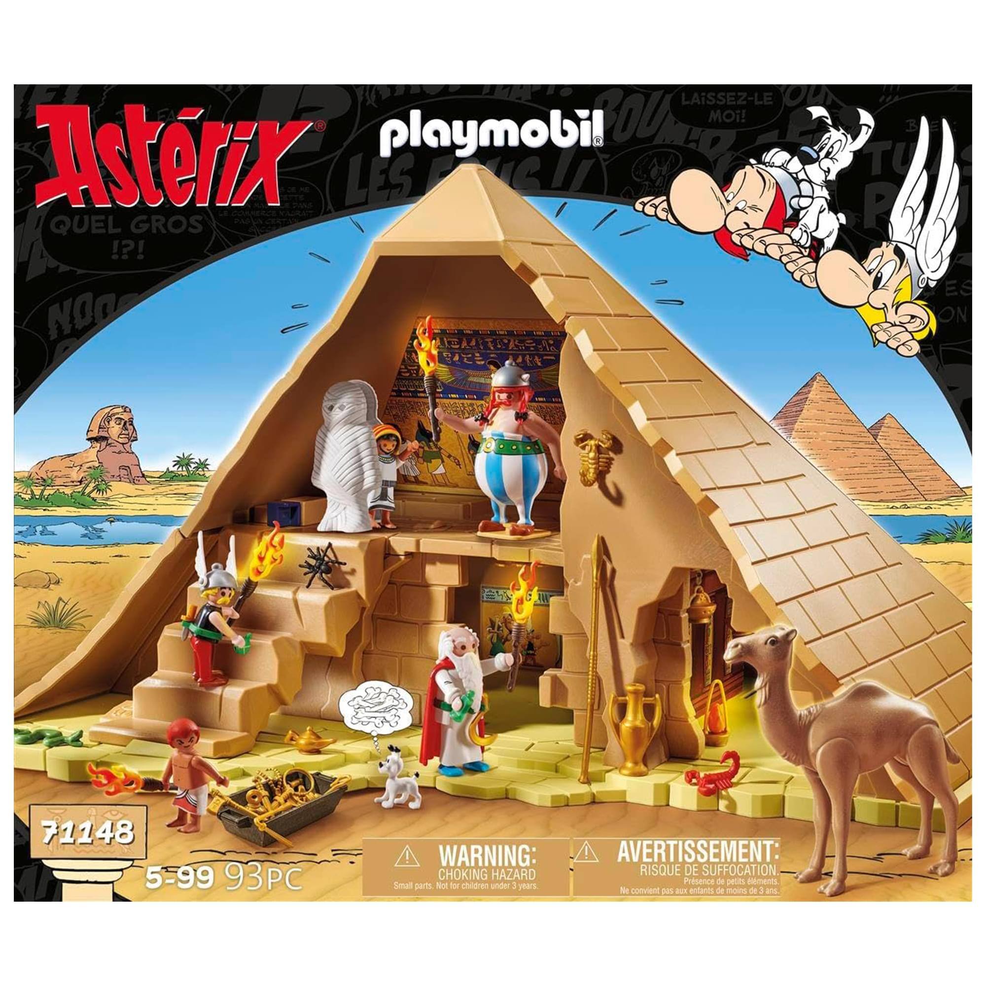 Asterix  
LES QUEL GROS  
71148  
5-99 93PC  

playmobil  
LAISSEZ-LE BOUMER MOI!  

WARNING: CHOKING HAZARD Small parts. Not for children under 3 years.  
AVERTISSEMENT: RISQUE DE SUFFOCATION. Peut contenir de petits morceaux. Ne convient pas aux enfants de moins de 3 ans.