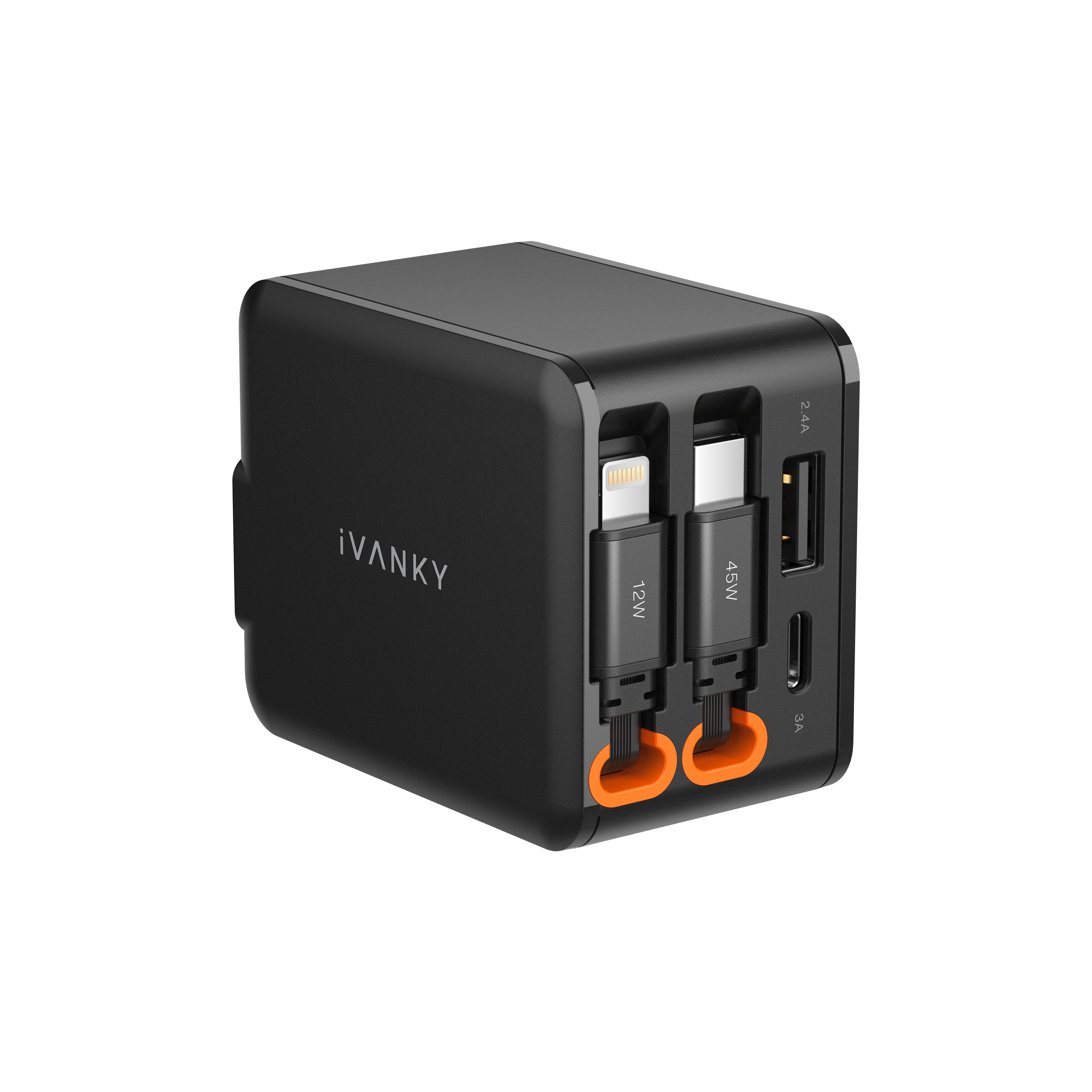 2.4A, iVANKY, 12W, 45W AC