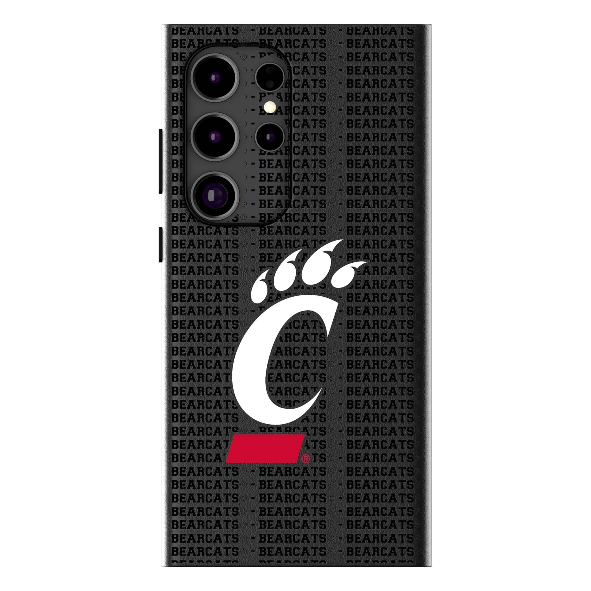 Keyscaper - NCAA - Cincinnati Bearcats Text Backdrop Galaxy Magnetic Bump Case - S24 - Black price history on PriceWatchPro