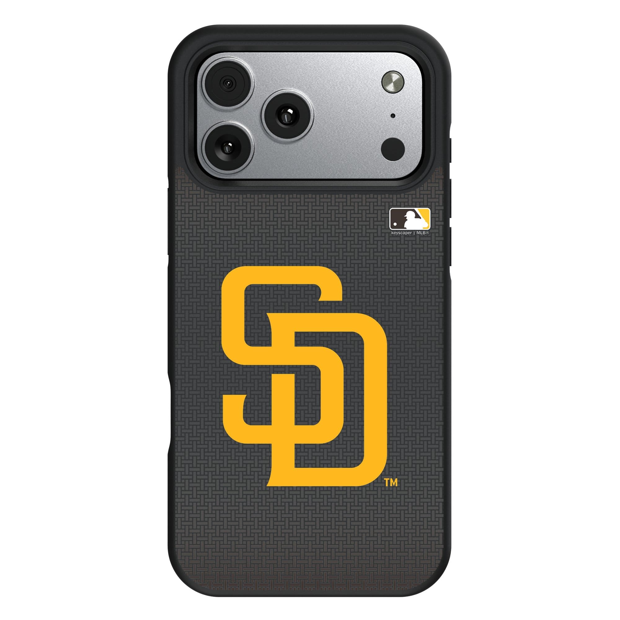 Keyscaper - MLB - San Diego Padres Bump Case with 8.2ft Drop Protection - 17 - Black price history on PriceWatchPro