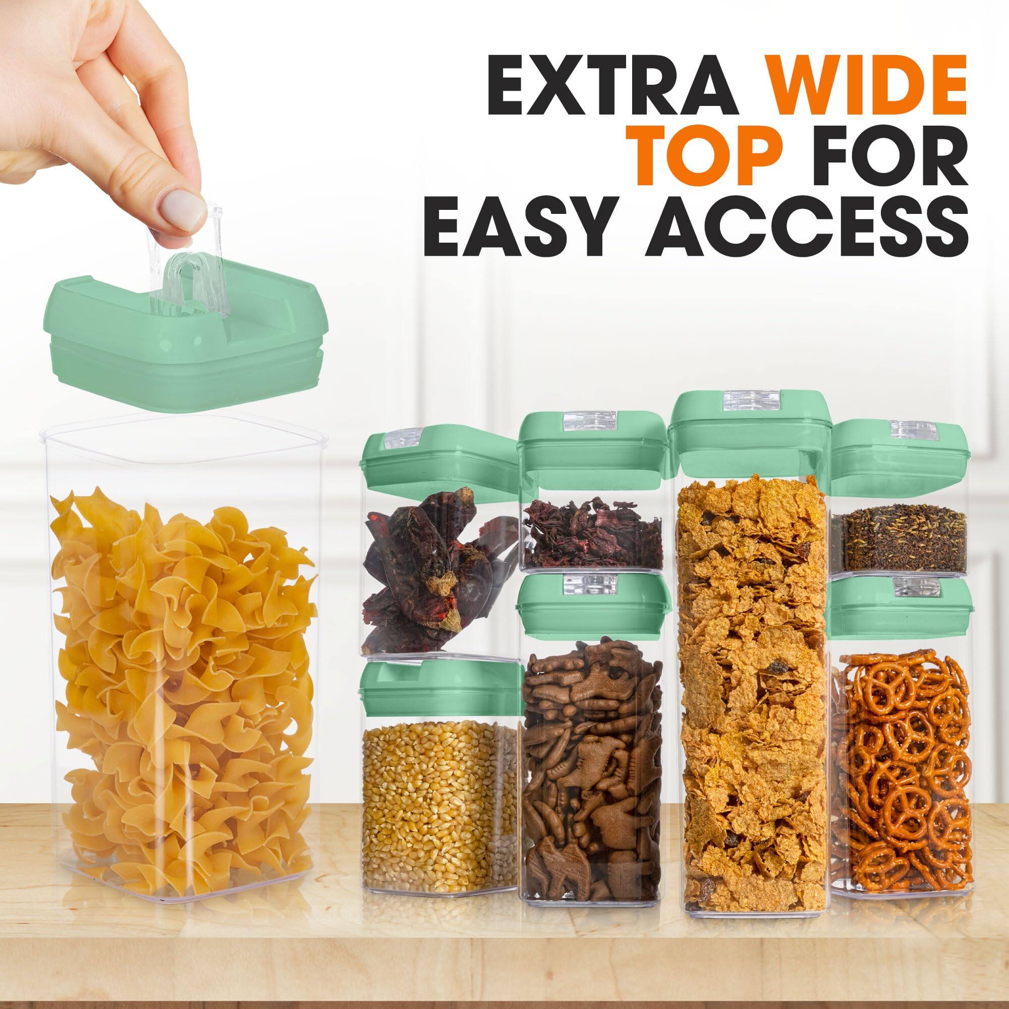 EXTRA WIDE TOP FOR EASY ACCESS