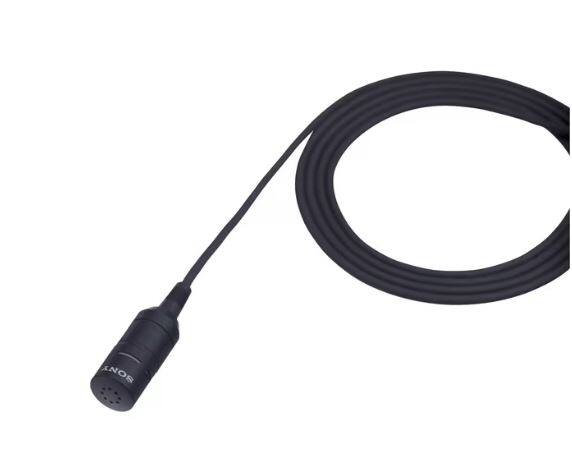 Alt View 1. Sony - Sony ECM-66BC Lavalier Microphone – Professional Electret Condenser Lapel Mic | More - Black.