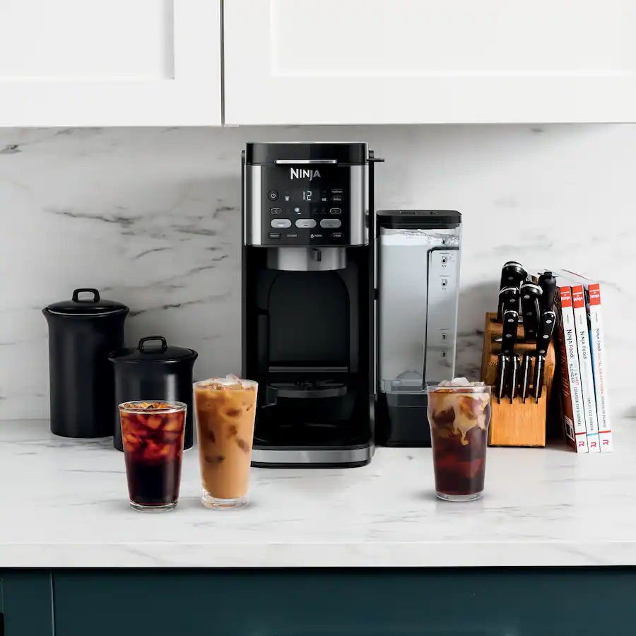 Ninja DualBrew Hot Iced Coffee Maker, Single Serve, compatible