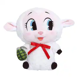 Villainous Valentines 7 Inch Funko Plush | Darling the Lamb - White