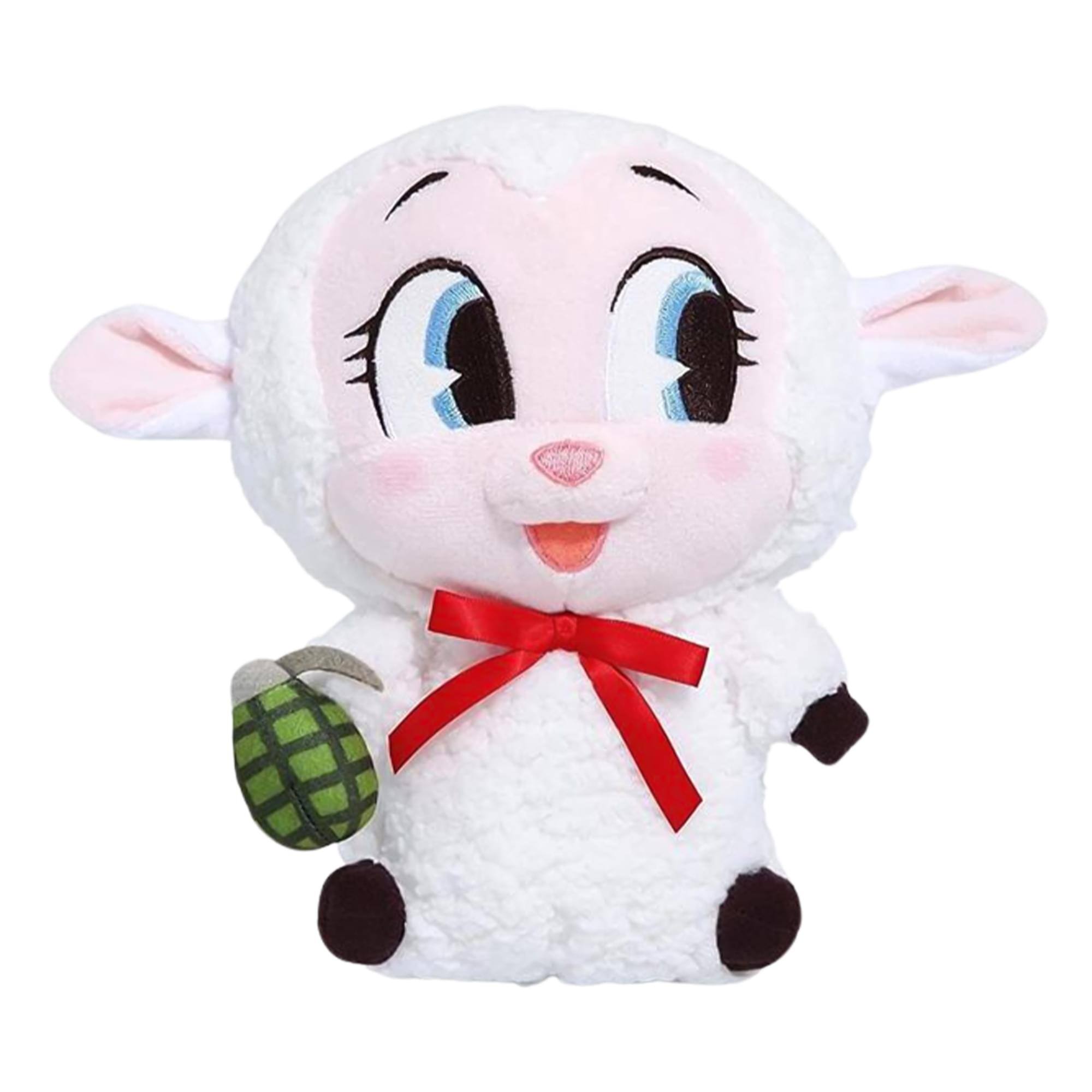 Front. Funko - Villainous Valentines 7 Inch Funko Plush | Darling the Lamb - White.