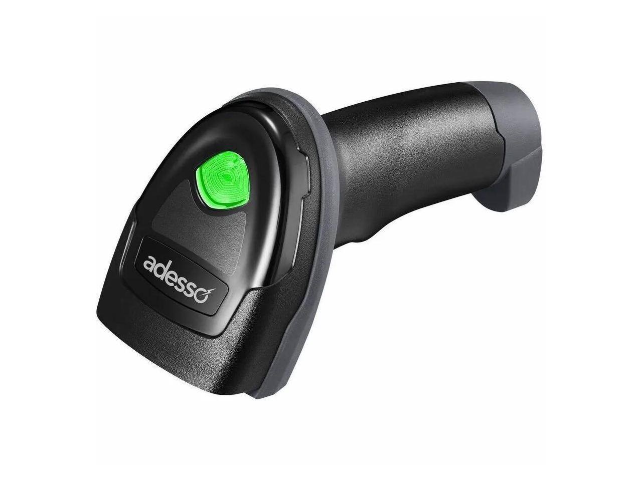 Alt View 8. Adesso - Adesso 2D Barcode Scanner - Wireless/Bluetooth/Wired - IP42 - Retail, Inventory - Black.