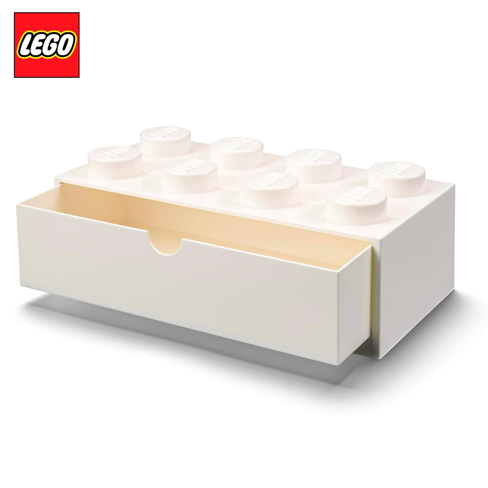 Alt View 10. Room Copenhagen - Room Copenhagen - Storage  Desk Drawer Stackable Storage with 8 Knobs, In White   - Collectibles - Multicolor.