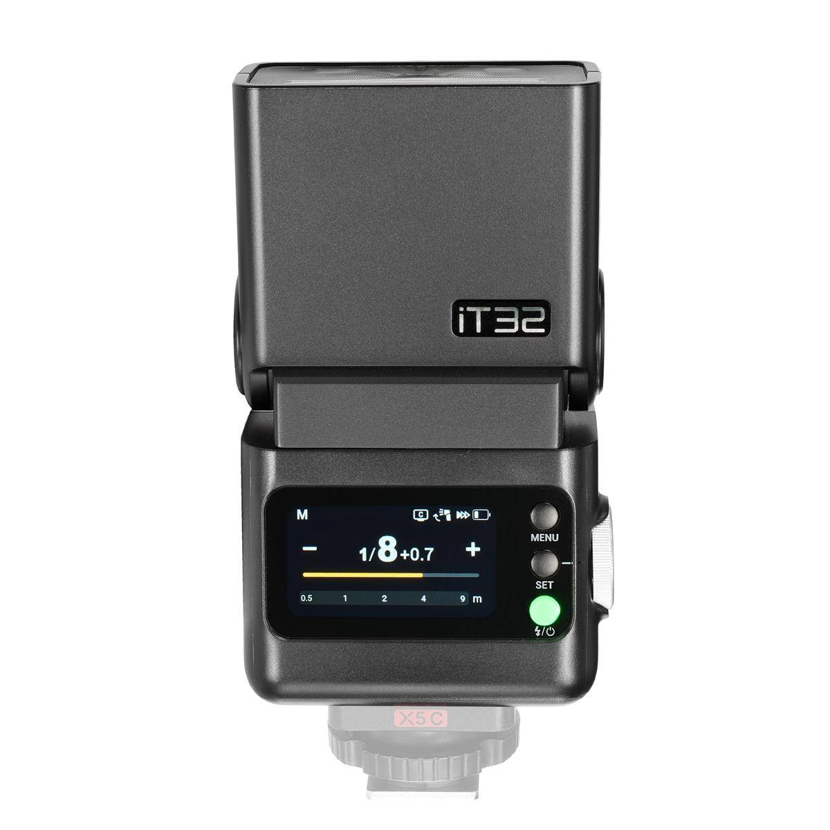 i-T32

M - 1/8 +0.7 +0.7 + 

MENU 
0.5
1
2
4
9
m
SET
40
X5C
