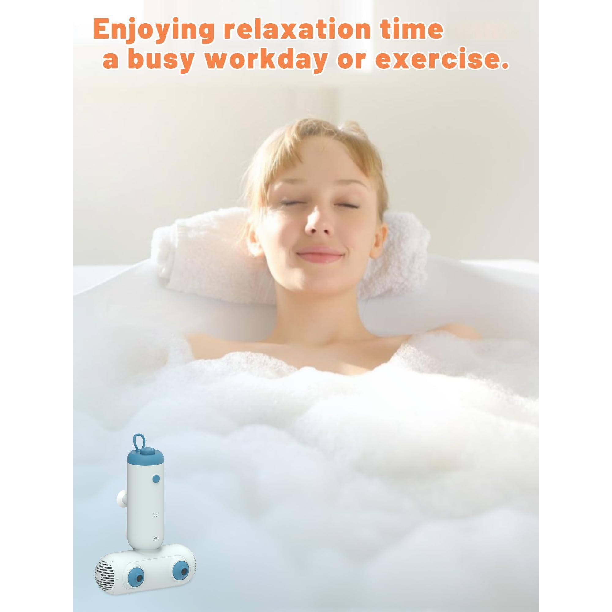 Enjoying relaxation time after a busy workday or exercise.