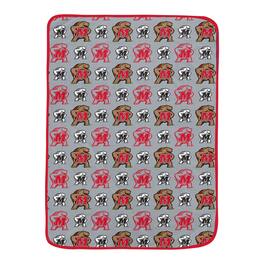 Pegasus - Maryland Terrapins 66" x 95" Oversized Logo Roll Ultra Cozy Blanket - Multicolor