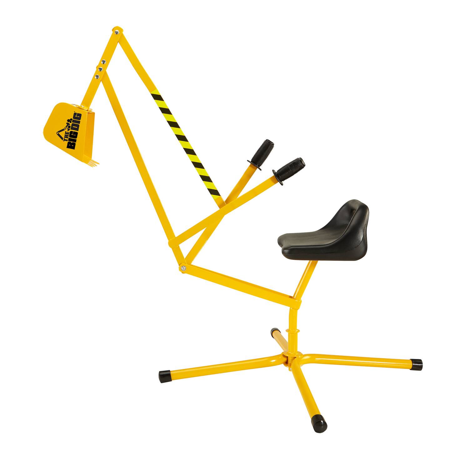 Alt View 1. Big Dig - Big Dig 100-1 Sandbox Digger Excavator Crane with 360 Degree Rotation (2 Pack).