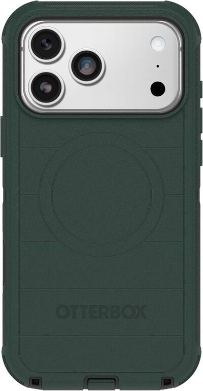 Otterbox iPhone 17 Pro Max (Only) - Defender Series Case - Roasted Cashew Mist (Green & Black) - Snaps on MagSafe - Tough - Rugged & Durable Otterbox iPhone 17 Pro Max (Only) - Defender Series Case - Roasted Cashew Mist (Green & Black) - Snaps on MagSafe - Tough - Rugged & Durable