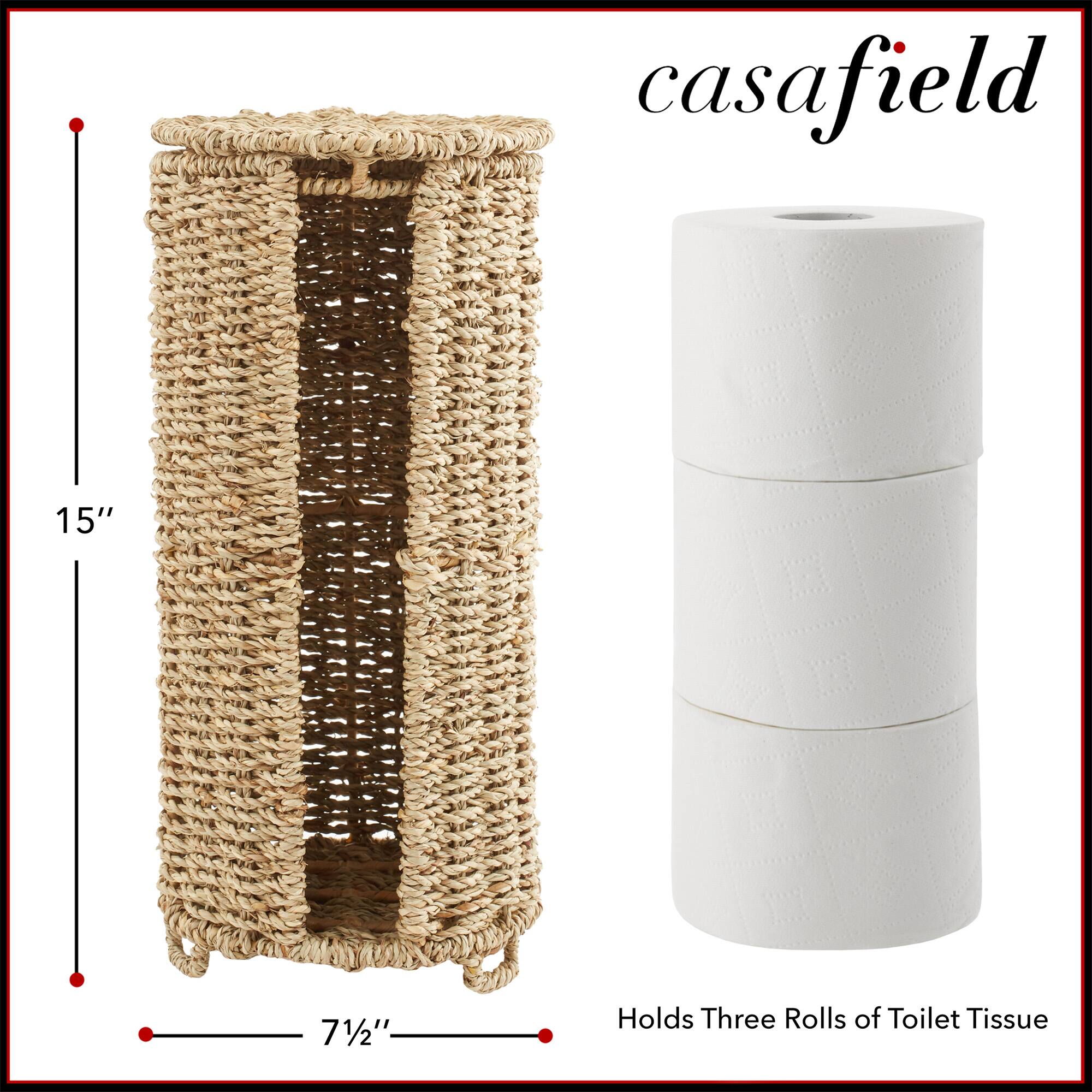 casafield 15" 7½" Holds Three Rolls of Toilet Tissue
