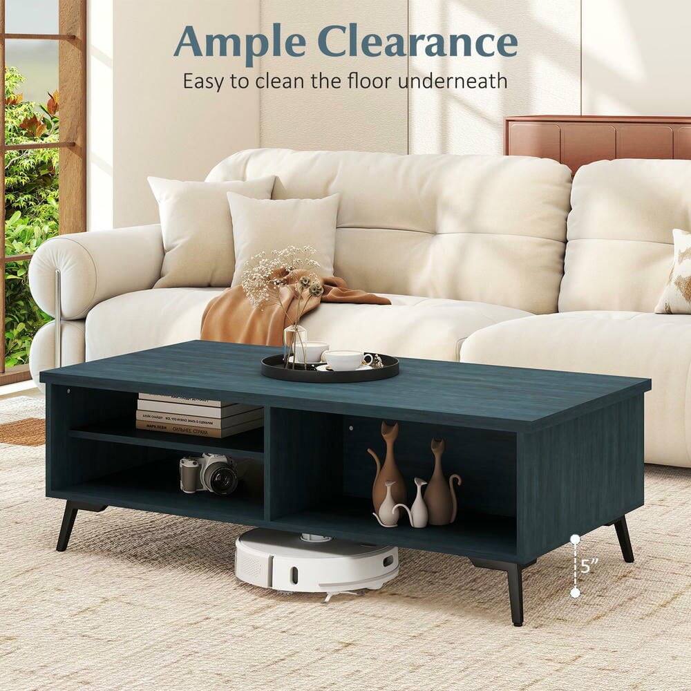 Ample Clearance  
Easy to clean the floor underneath  
5"