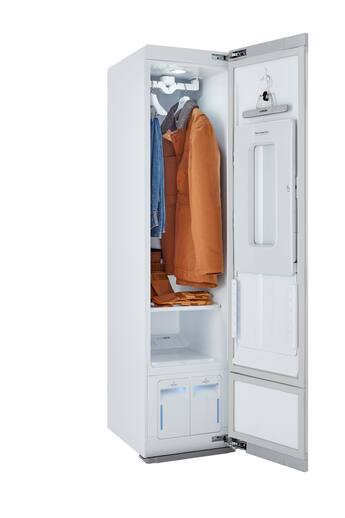 LG Styler 18 in Wide Smart Steam Clothing Care System White S3WFBN LG Styler 18 in Wide Smart Steam Clothing Care System White S3WFBN