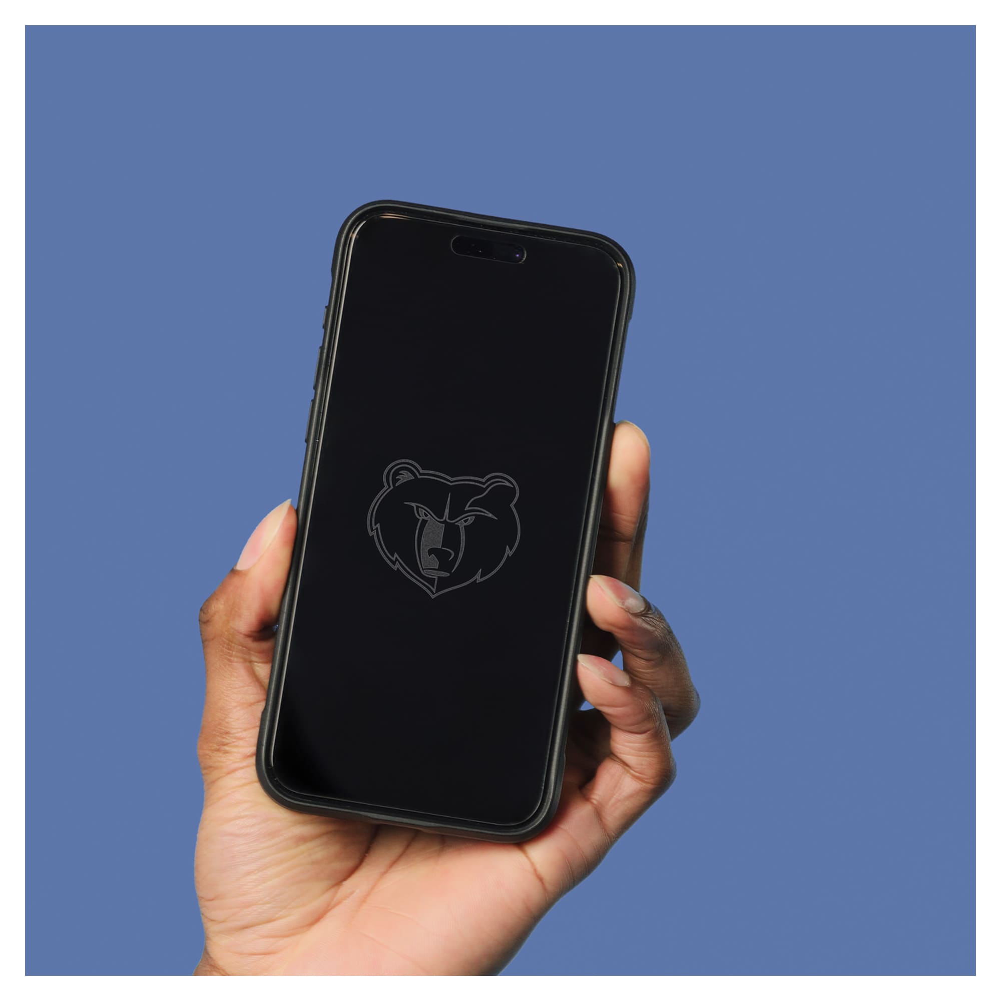 Alt View 3. Screen Skinz - Memphis Grizzlies iPhone Privacy Screen Protector - 15/15 Pro/16 - Multicolor.