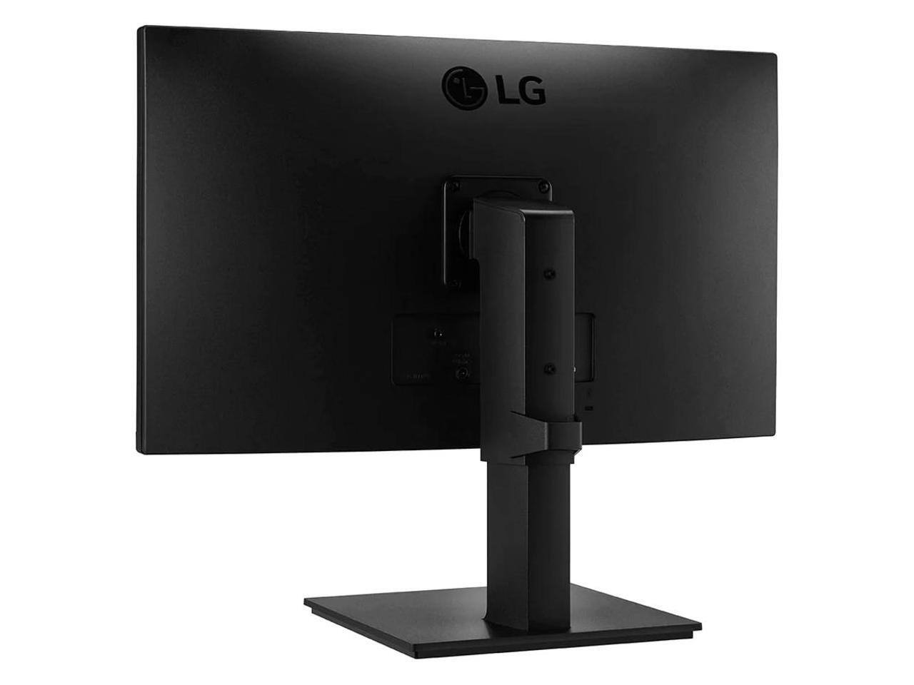 Alt View 5. LG - LG 24" IPS FHD Monitor with Adjustable Stand & Wall Mountable 24BP450Y-I - Black.