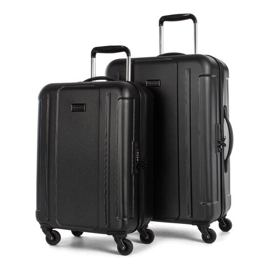 Bugatti Athens Hard Case Luggage Set 2 Piece Black HLG1602 Black Best Buy
