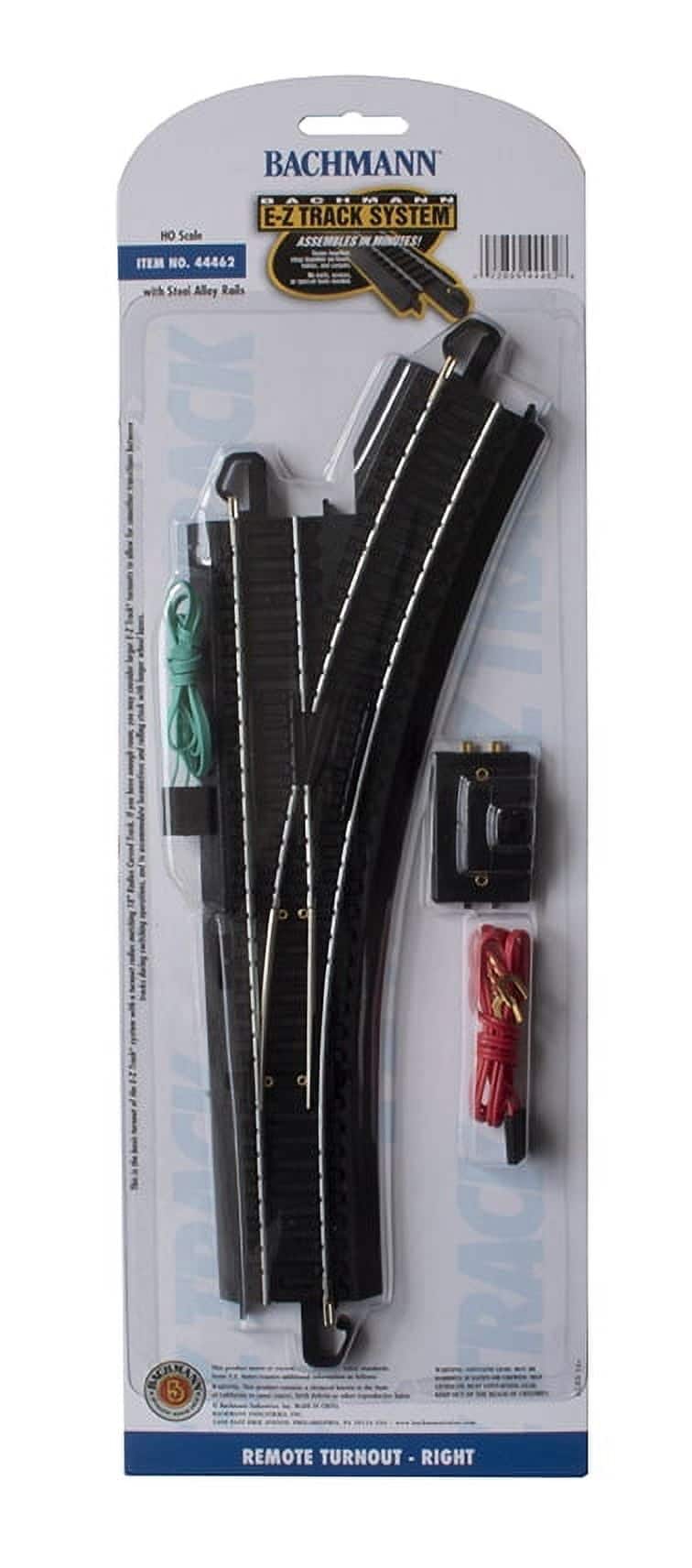 Bachmann - Trains HO Scale Remote Turnout Right Train (1/Card) Model Train Accessory