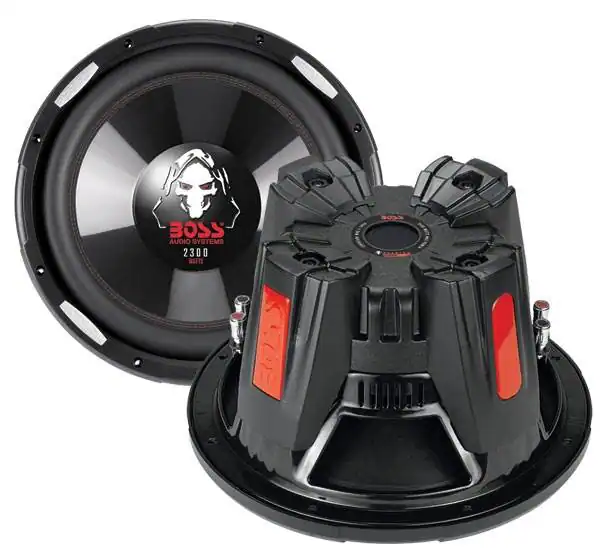 BOSS Audio - Phantom P106DVC 10" 4200W DVC Car Subwoofers Power Subs PAIR - Black