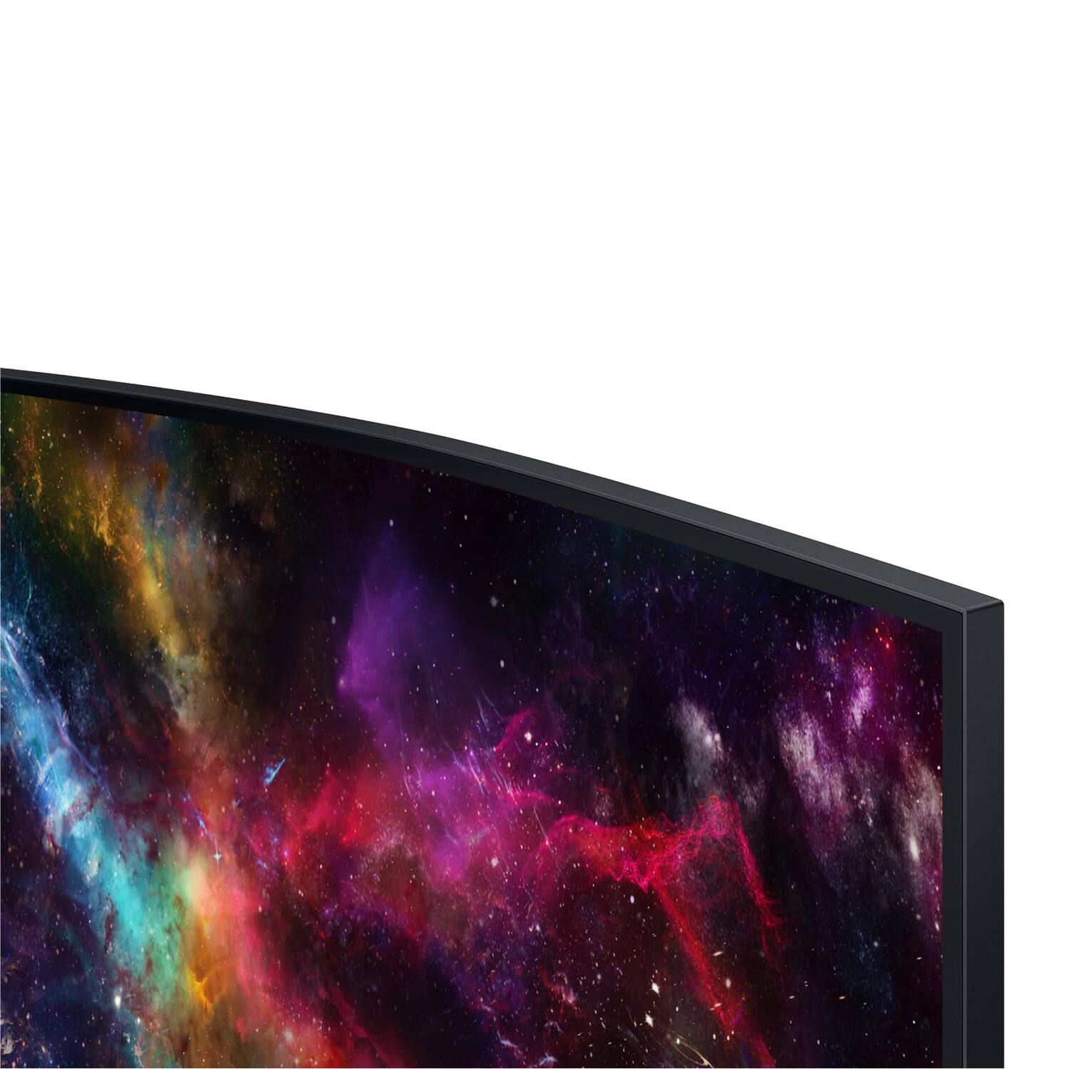 Alt View 2. Samsung - 57" Odyssey Neo G9 Dual 4K UHD Quantum Mini-LED 240Hz 1ms HDR1000 Curved Gaming Monitor +2-Year Extended Warranty Bundle - Black.