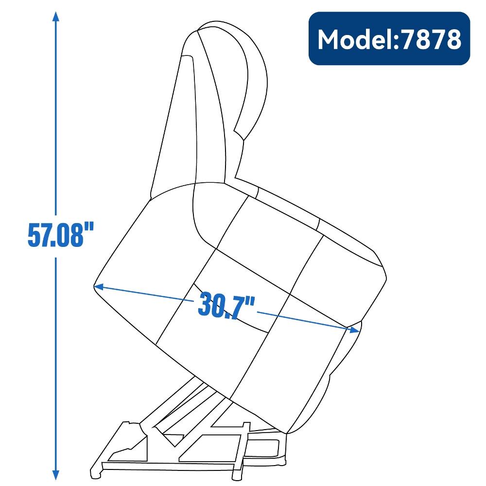 Model: 7878  
57.08"  
30.7"