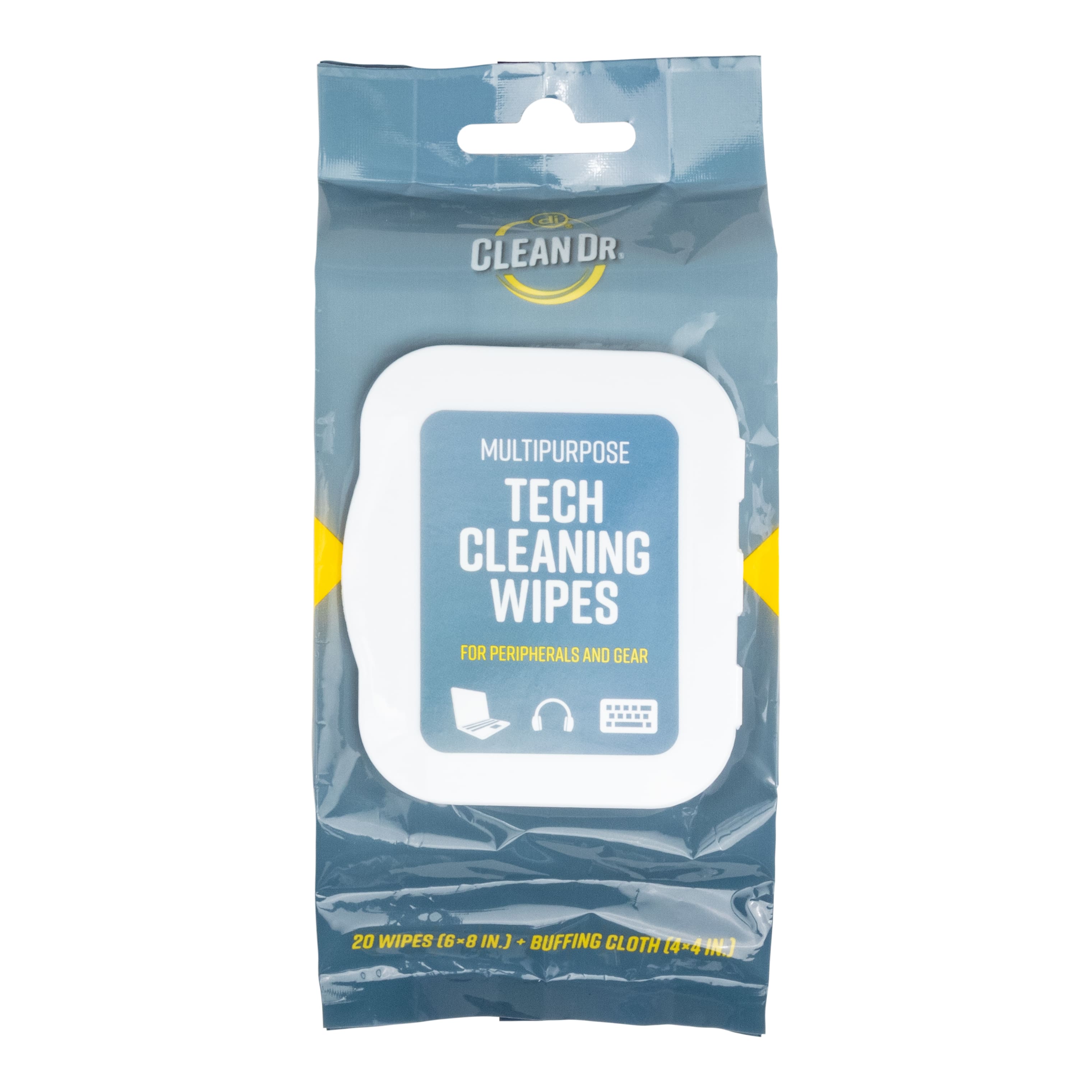 Digital Innovations - CleanDr Multi-Purpose Tech Cleaning Wipes (20Pk)